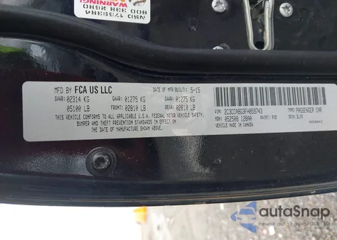 2015 Chrysler 300 300S from USA, damaged, VIN 2C3CCABG3FH859743